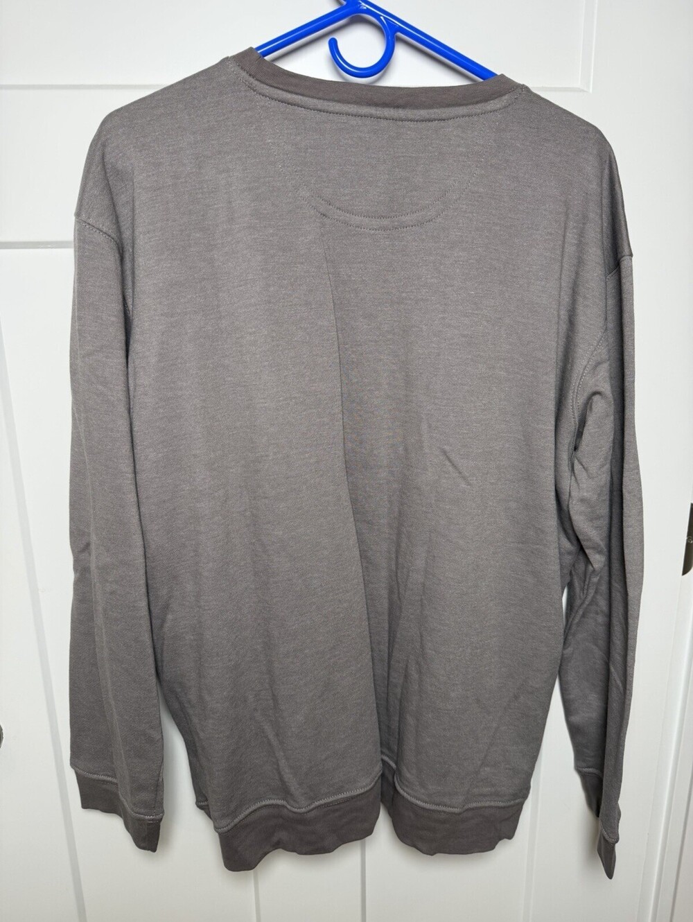 Natural Life Sweatshirt Women M Gray Rainbow Daisy Smiley Boho Pocket NWOT - Picture 8 of 10